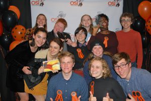 Monkapult gathers for a group picture at Black and Orange Awards 2019